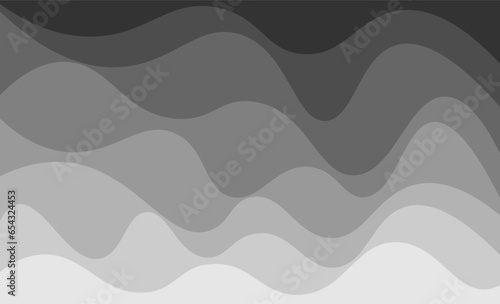 gradient wave background gray color for business, card, backdrop, wallpaper