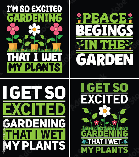  gardening typography t shirt if you want you can use it for other purpose like mug design, sticker design, water bottle design and etc