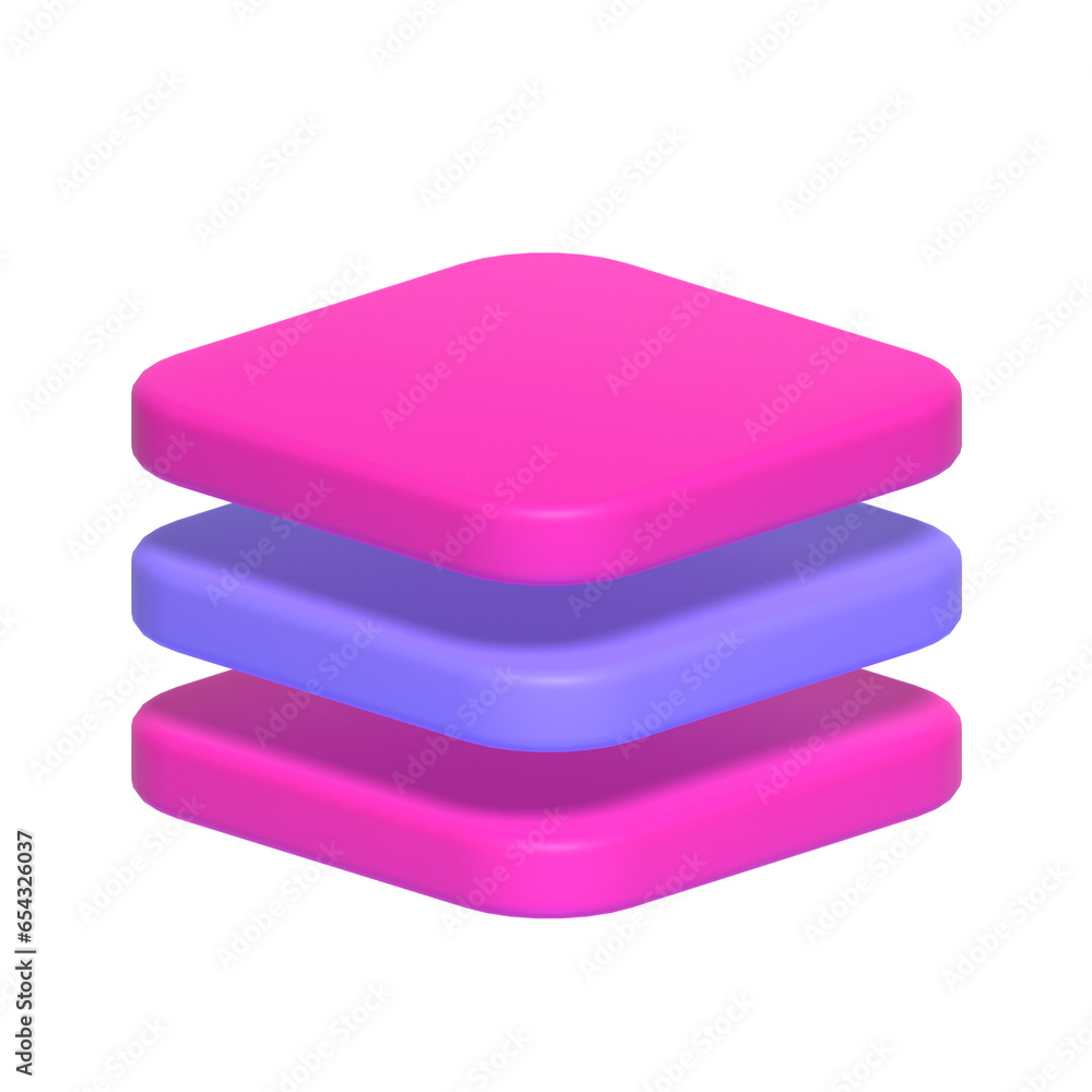 layers 3D Illustration Icon Pack Element layers 3D Illustration Icon Pack Element