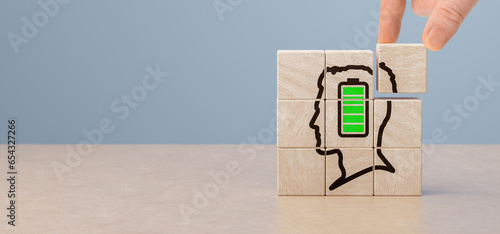 фотографія Fully charged active mentally healthy employees