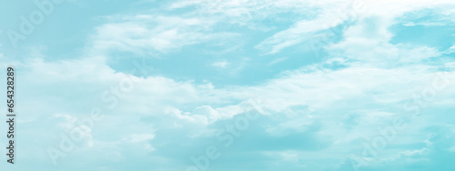 sunny sky blue light watercolor background. Aquarelle painting brush effect card paper textured canvas cloudy smoke space for text, entertaining card, template. aquamarine color graphics illustration