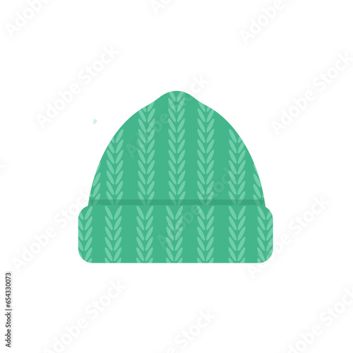 Obraz na płótnie beanie hat icon on white background, vector++ w salonie