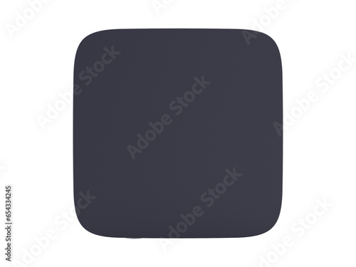 mini computer photography isolated on white background