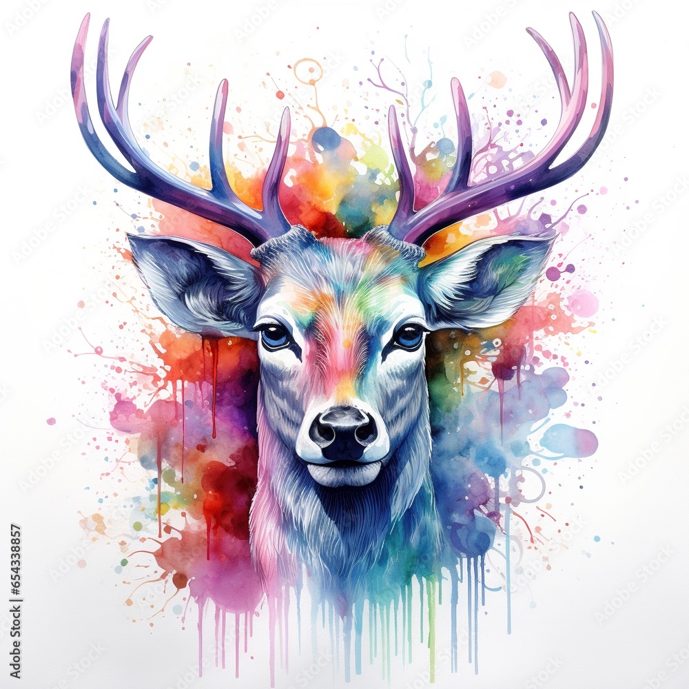 illustration of a deer illustration of a deer
