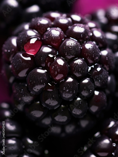 blackberry close up