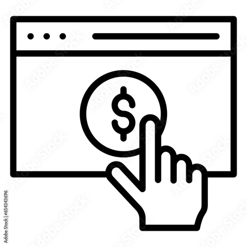 Cost Per Click Icon