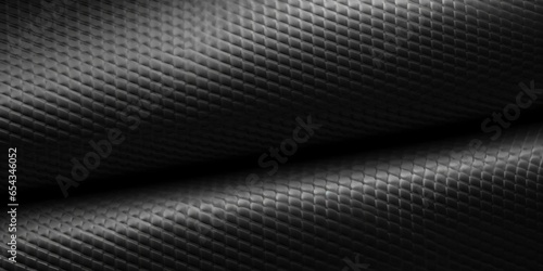 Carbon Fiber Texture Background. Black Rubber Texture Background photo