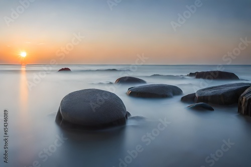 stones on the beach