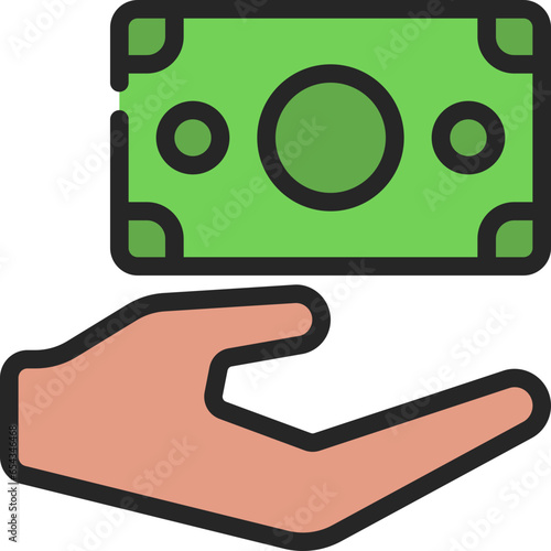 Give Money Icon