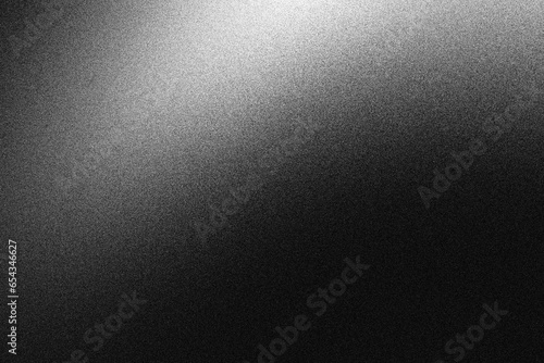 Vintage grayscale grainy noise gradient texture photo