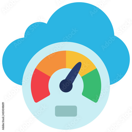 Cloud Performance Icon