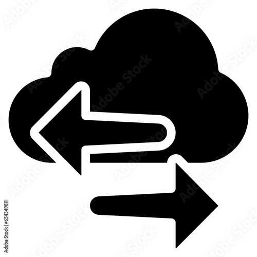 Cloud Communications Icon