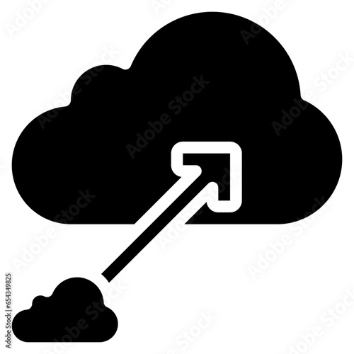 Cloud Scalability Icon