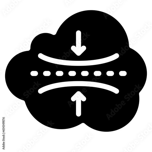 Cloud Elasticity Icon