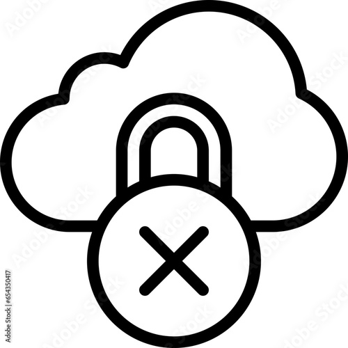 Private Cloud Icon