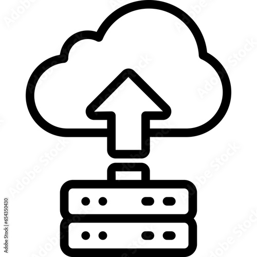 Cloud Migration Icon