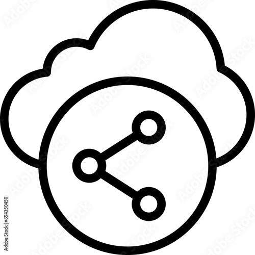 Share Cloud Icon