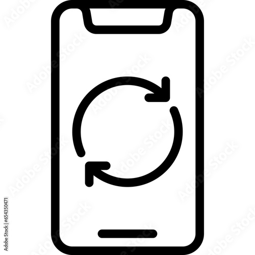 Mobile Sync Icon
