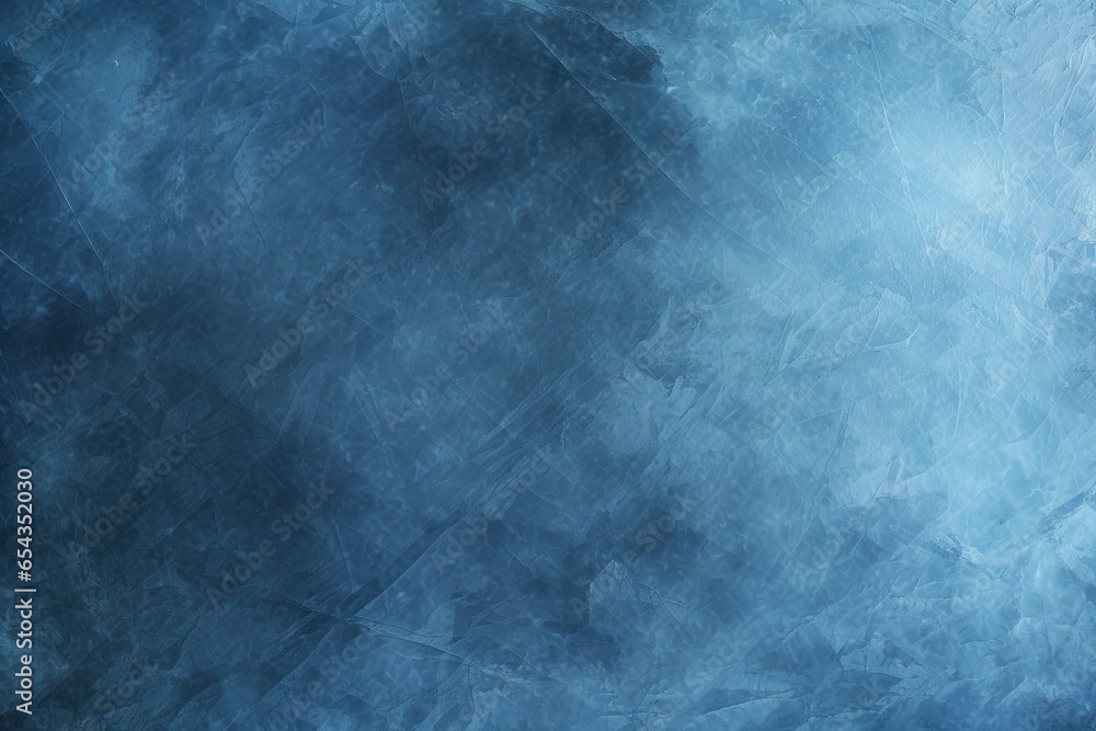 ice winter grunge texture dark blue background, Generative AI