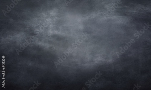 black gloomy sky  grunge texture  dark gray clouds background  horror scary theme poster backdrop design  Generative AI