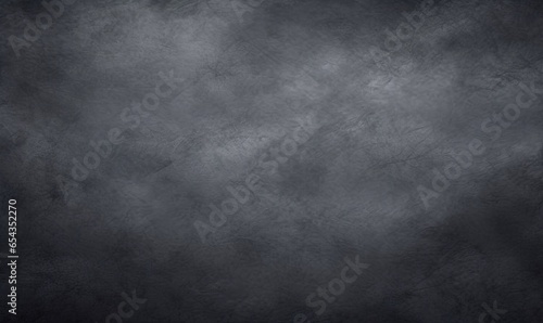 black gloomy sky, grunge texture, dark gray clouds background, horror scary theme poster backdrop design, Generative AI