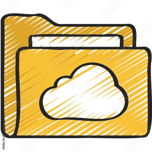 Cloud Storage Folder Icon