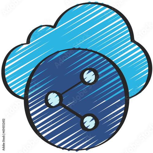 Share Cloud Icon
