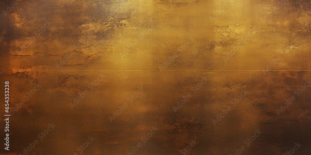 old grunge copper bronze,  golden rusty texture, dark black background, Generative AI - obrazy, fototapety, plakaty 