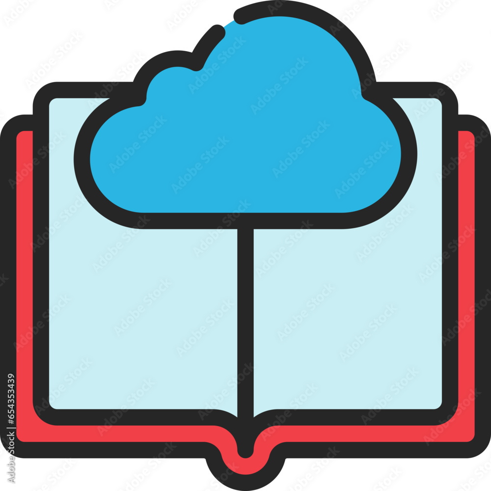 Cloud Machine Learning Icon Cloud Machine Learning Icon