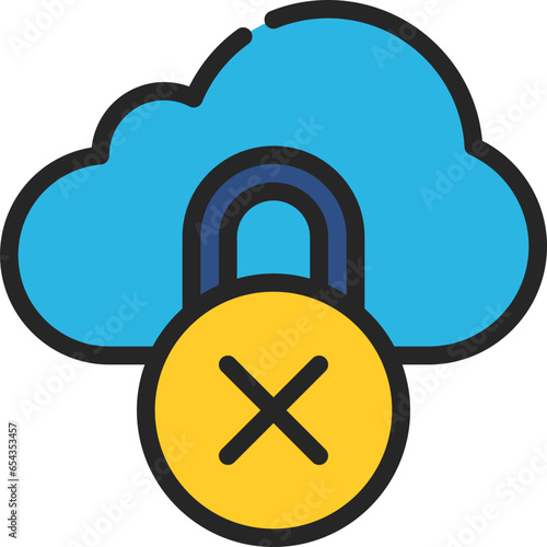 Private Cloud Icon