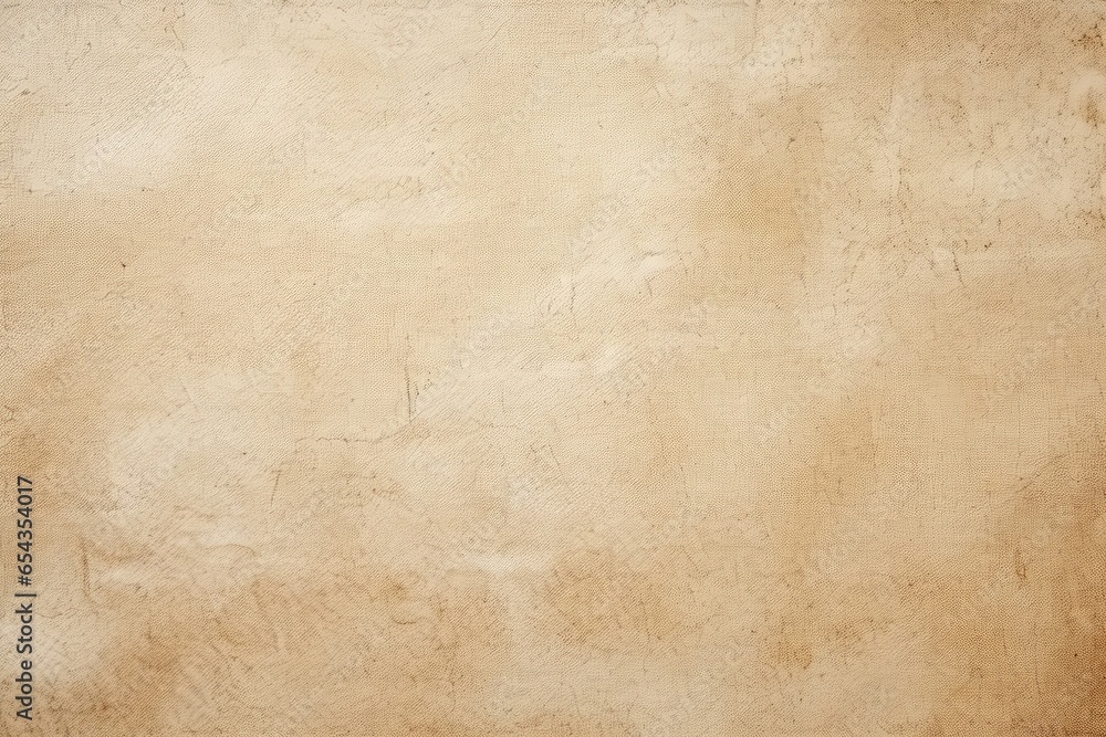 old watercolor paper texture, brown beige color, vintage grunge rough surface background, Generative AI - obrazy, fototapety, plakaty 