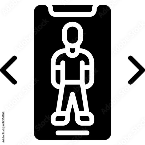 Virtual Try On Icon
