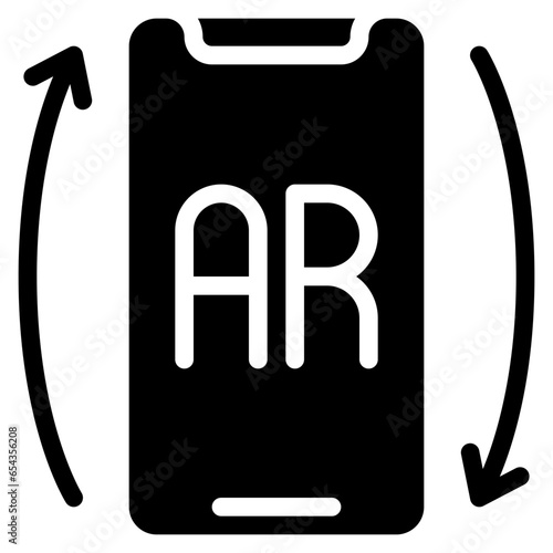 Rotate AR Mobile Icon