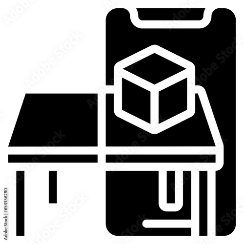 Mixed Reality Cube Table Icon