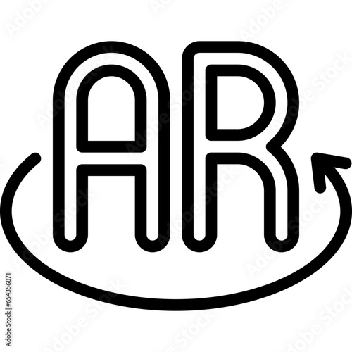 AR Rotation Arrow Icon