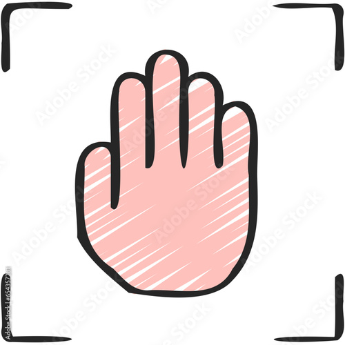 Scan Hand Icon