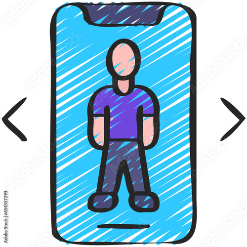Virtual Try On Icon