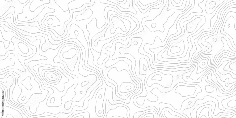 Background lines Topographic map. Geographic mountain relief. Abstract lines background. Contour maps. Vector illustration, Topo contour map on white background, Topographic contour lines.