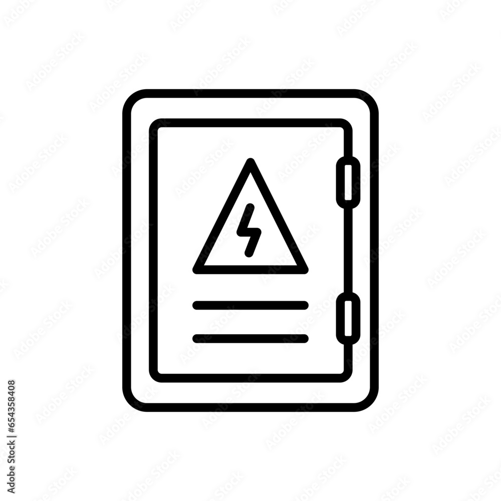 Electric Box Panel icon vector design templates Electric Box Panel icon vector design templates