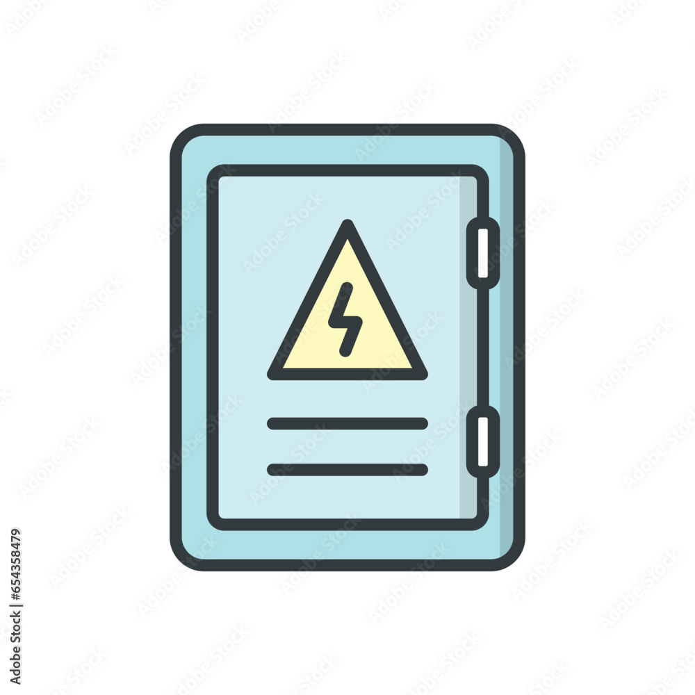 Electric Box Panel icon vector design templates Electric Box Panel icon vector design templates