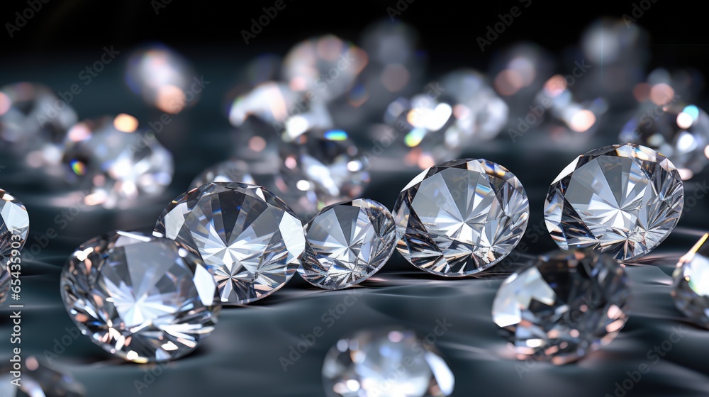 Shiny beautiful luxurious diamonds background Shiny beautiful luxurious diamonds background
