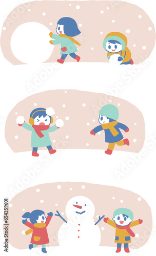 こどもの雪遊びセット2