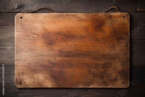 Antique chopping board
