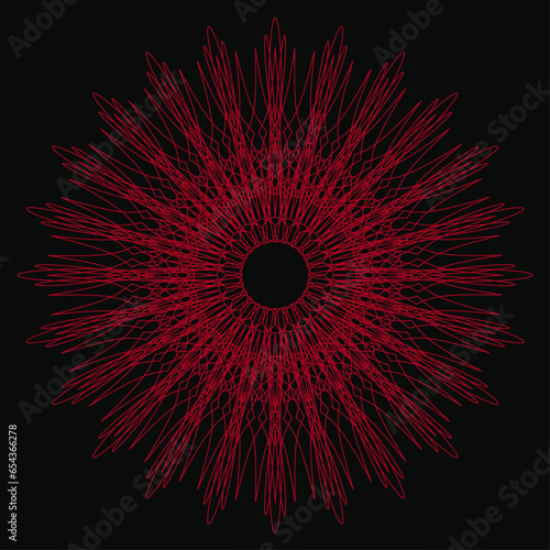 Spirograph Vector Abstract & Geoemtric Shapes photo