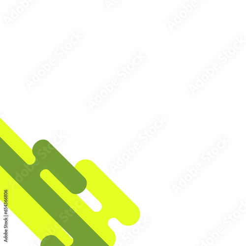 abstract dynamic corner shape
