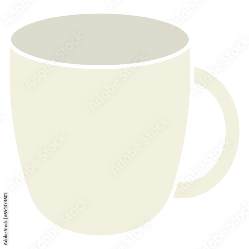 white cup