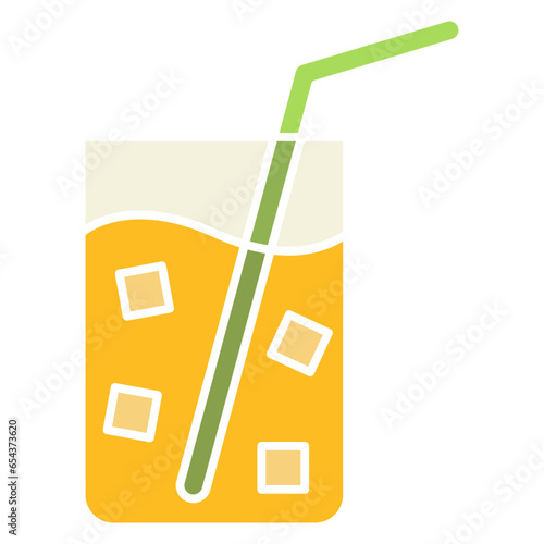 glass of juice. cold drink glass