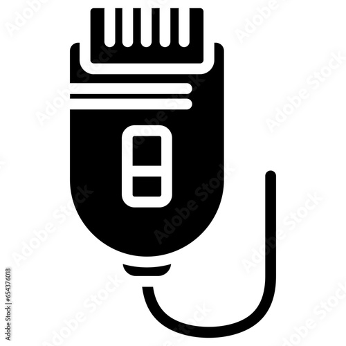Epilator Glyph Icon