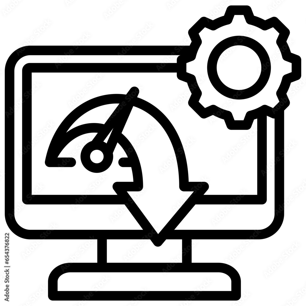 Full Installation Outline Icon Full Installation Outline Icon