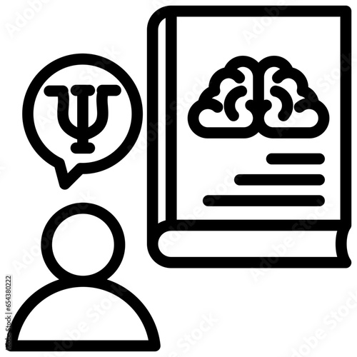 Legal Psychologist Outline Icon